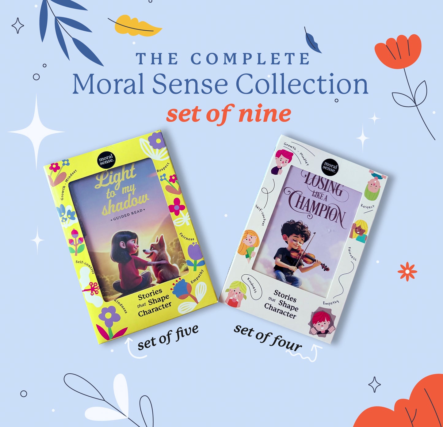 đ« The Complete Moral Sense Paperback Collection / Set of 9 books