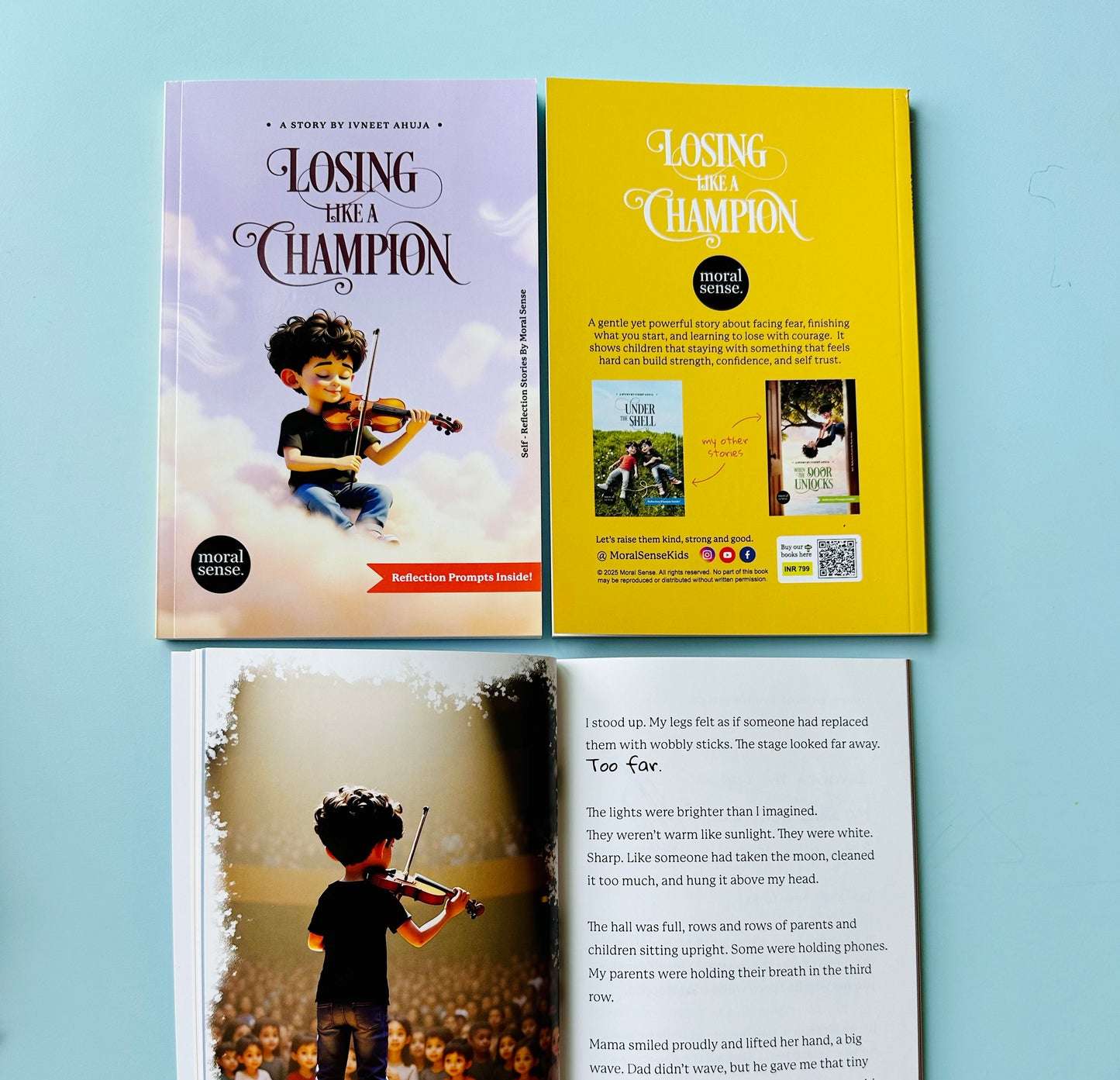Self Reflection Storybooks Set / Three Meaningful Lessons / 7-11 years
