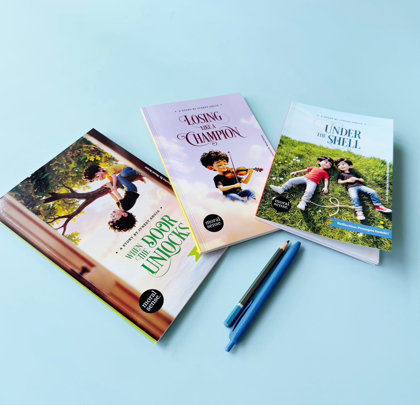 Self Reflection Storybooks Set / Three Meaningful Lessons / 7-11 years