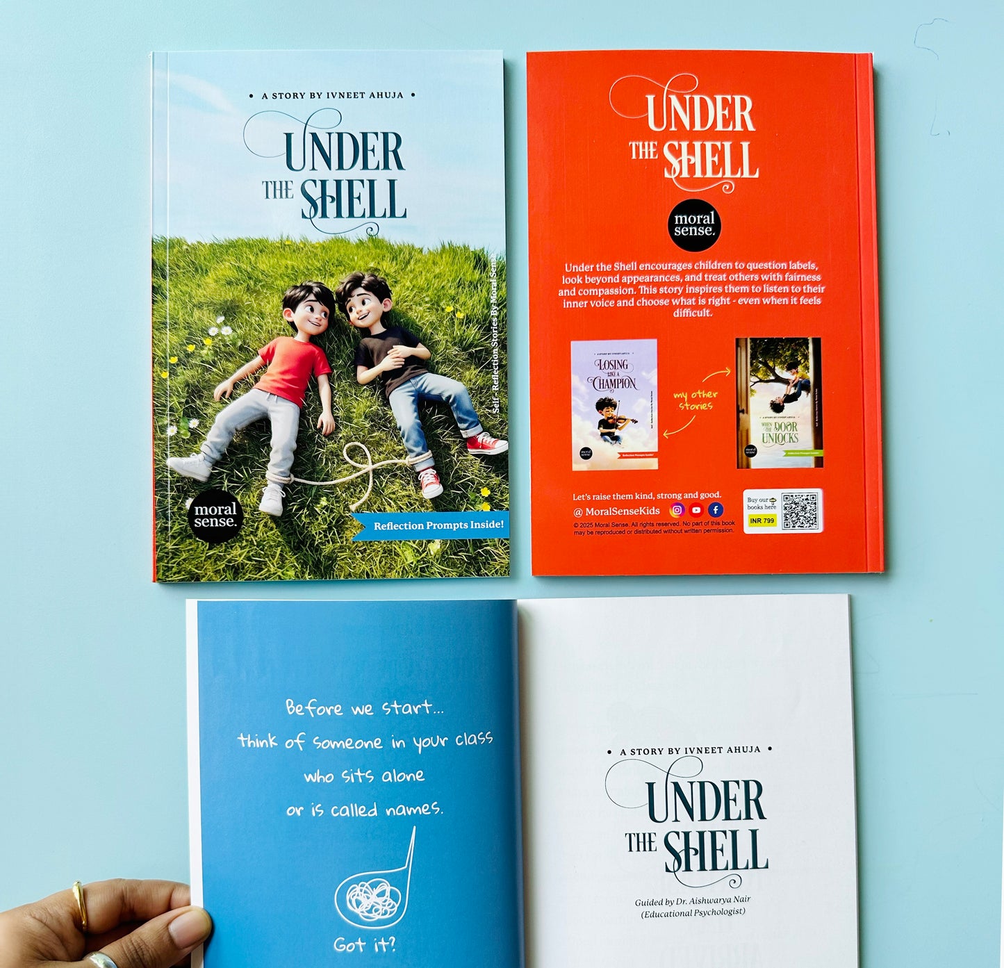 Self Reflection Storybooks Set / Three Meaningful Lessons / 7-11 years