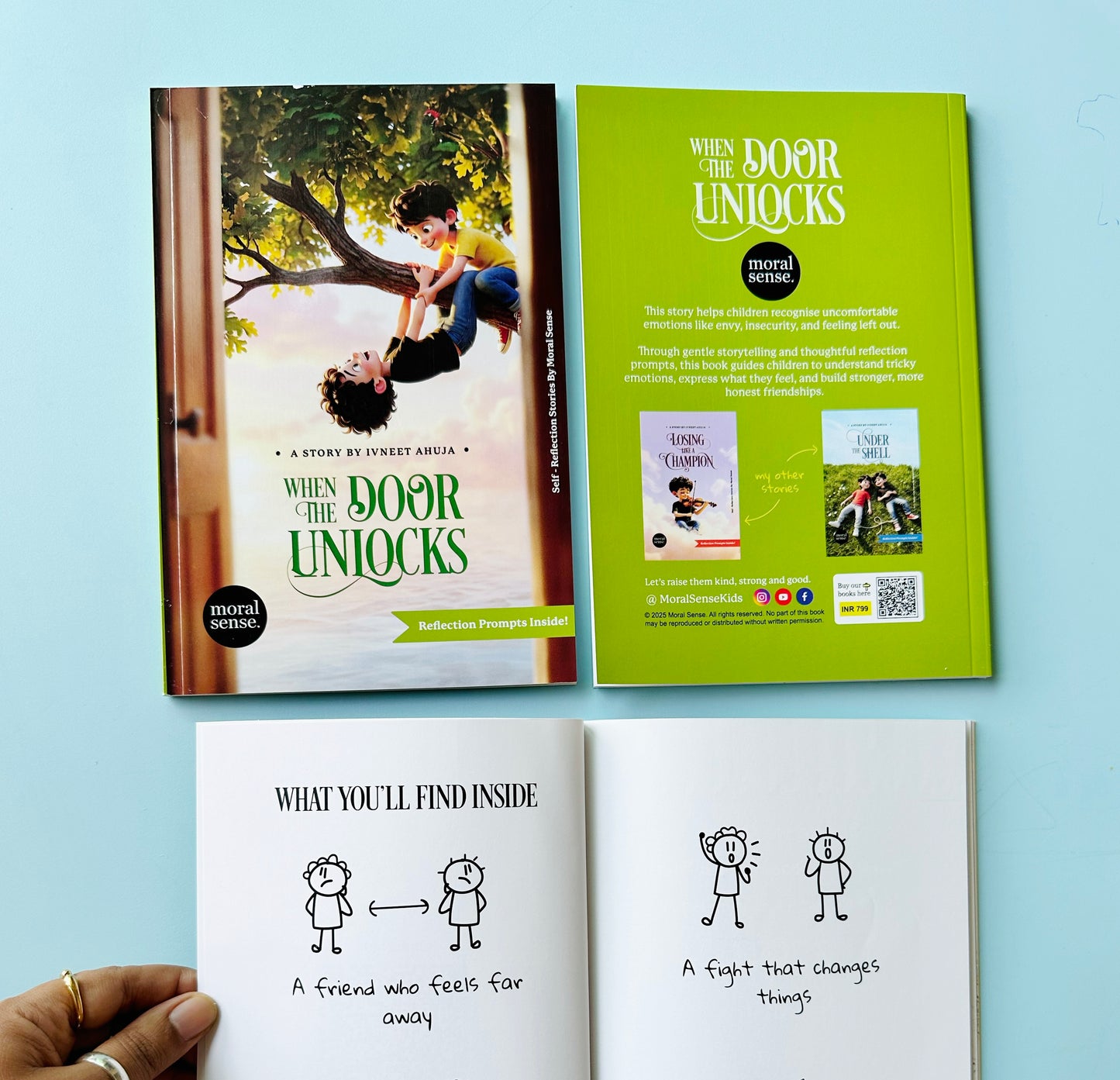 Self Reflection Storybooks Set / Three Meaningful Lessons / 7-11 years