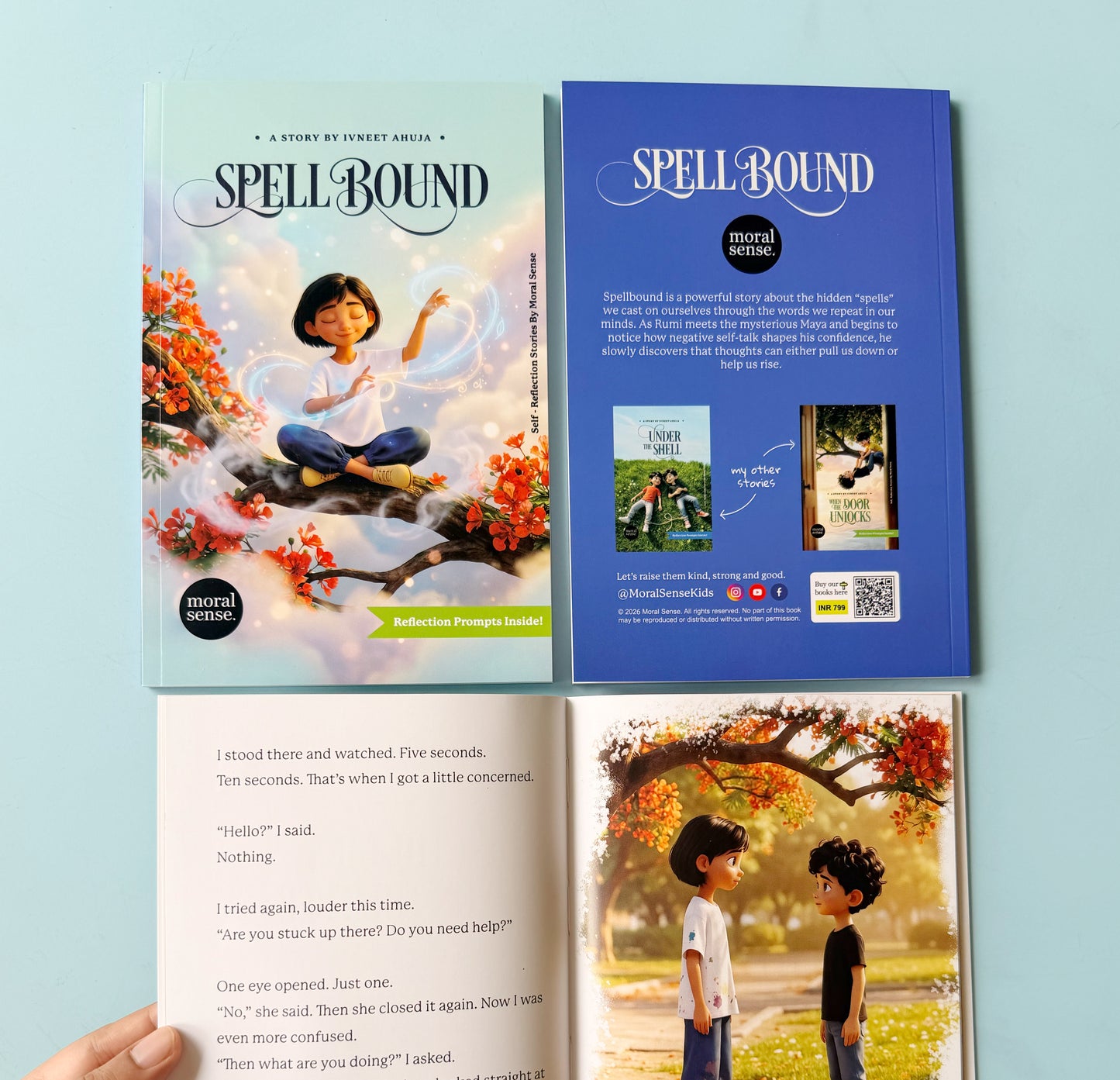 Self Reflection Storybooks Set / Four Meaningful Lessons / 7-11 years