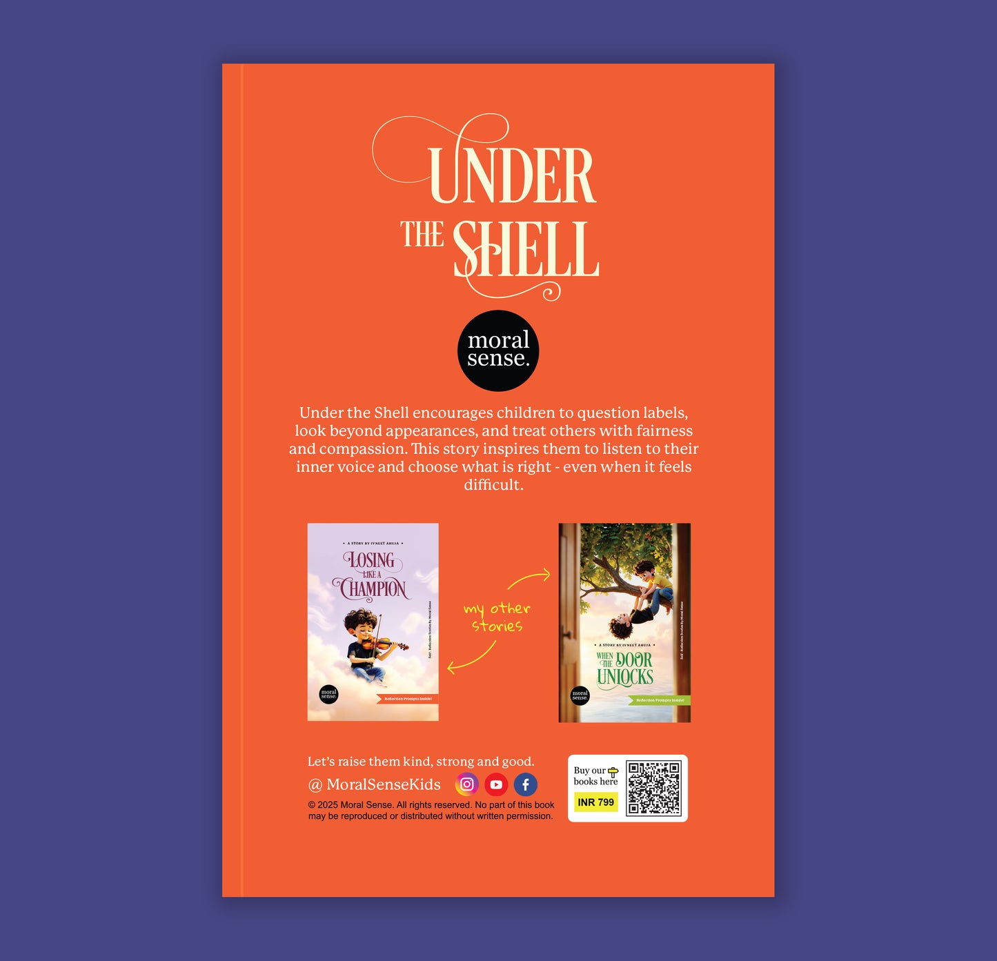 Under the Shell / Choosing Kindness Over Teasing / 7-11 years