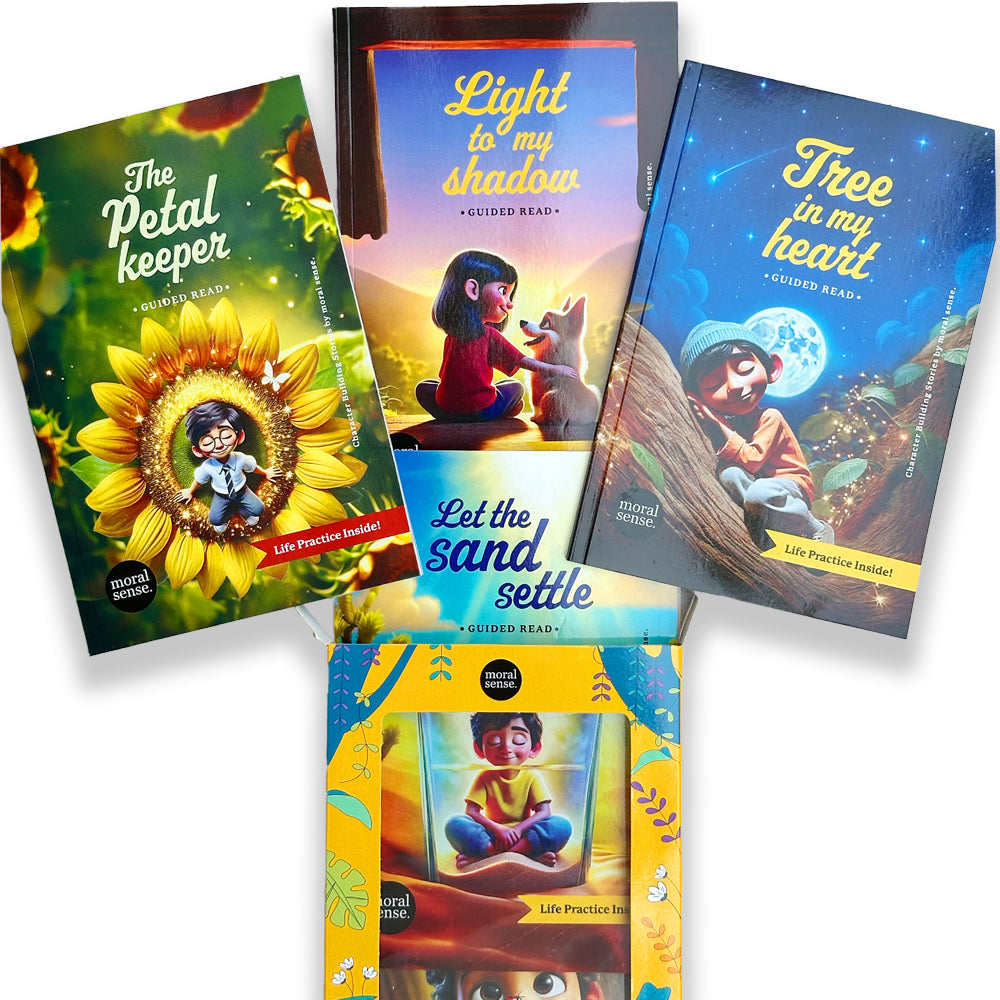 Character Building Storybooks Set / Five Powerful Lessons / 4-8 Years
